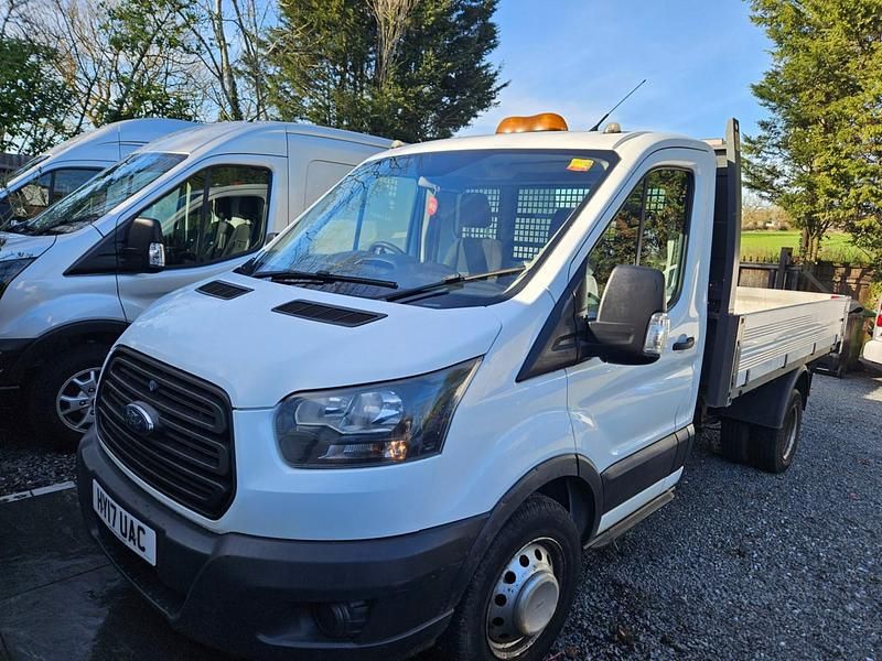 Used Ford Transit 130 HP (95 kW) 2017 White Cabriolet