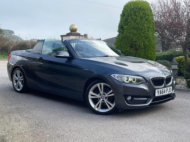 Used BMW 220 Sport Line 2015 Grey Cabriolet