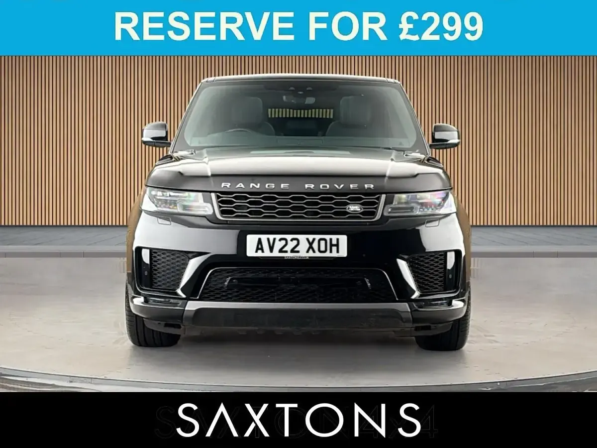 Used Land Rover Range Rover Sport HSE 300 HP (220 kW) 2022 Black SUV