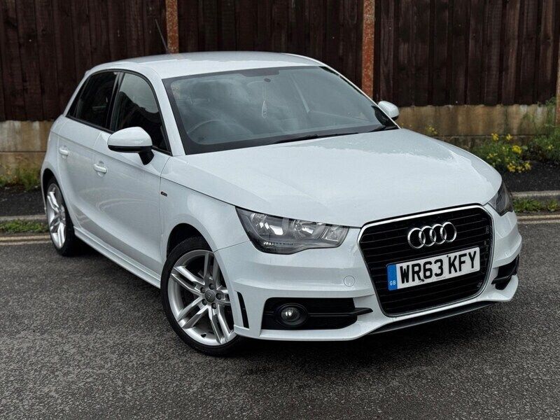 White Used 2013 Audi A1 Sportback S-Line Hatchback | £5,995 (A bit pricey) - Image 1/4