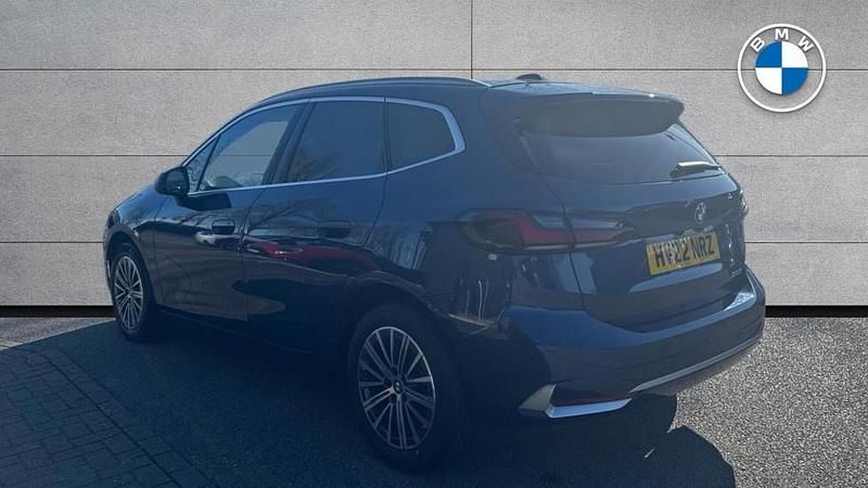 Used BMW 223 Active Tourer Luxury Line 215 HP (158 kW) 2022 Blue MPV
