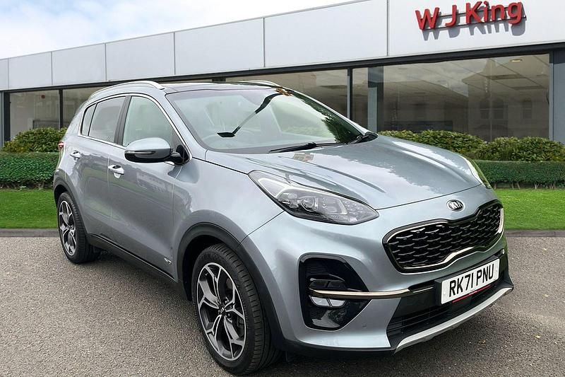 Silver Used 2021 Kia Sportage GT-Line S SUV | £18,495 (Good price) - Image 1/3
