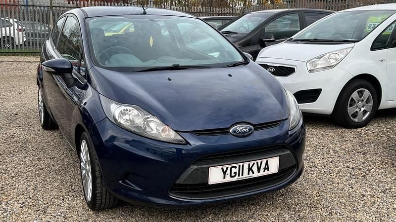 Blue Used 2011 Ford Fiesta Hatchback | £2,299 (Good price) - Image 1/4