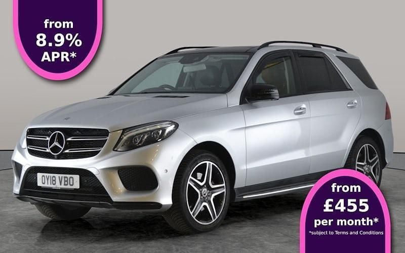 Silver Used 2018 Mercedes GLE350 AMG line Estate | £23,728 (Fair price) - Image 1/3