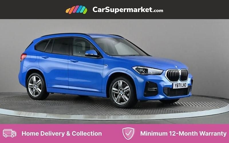 Blue Used 2022 BMW X1 M Sport SUV | £22,697 (Fair price) - Image 1/4