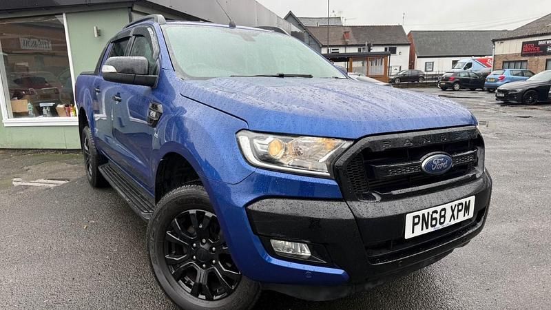 Used Ford Ranger Wildtrack 200 HP (147 kW) 2018 Blue Pickup