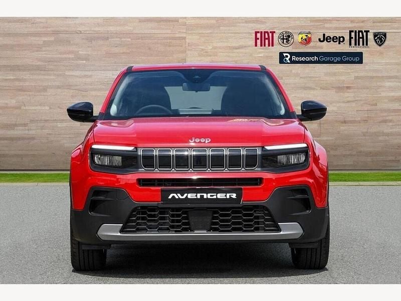 Red New 2025 Jeep Avenger EV Altitude SUV | £21,595 (Super price) - Image 1/3