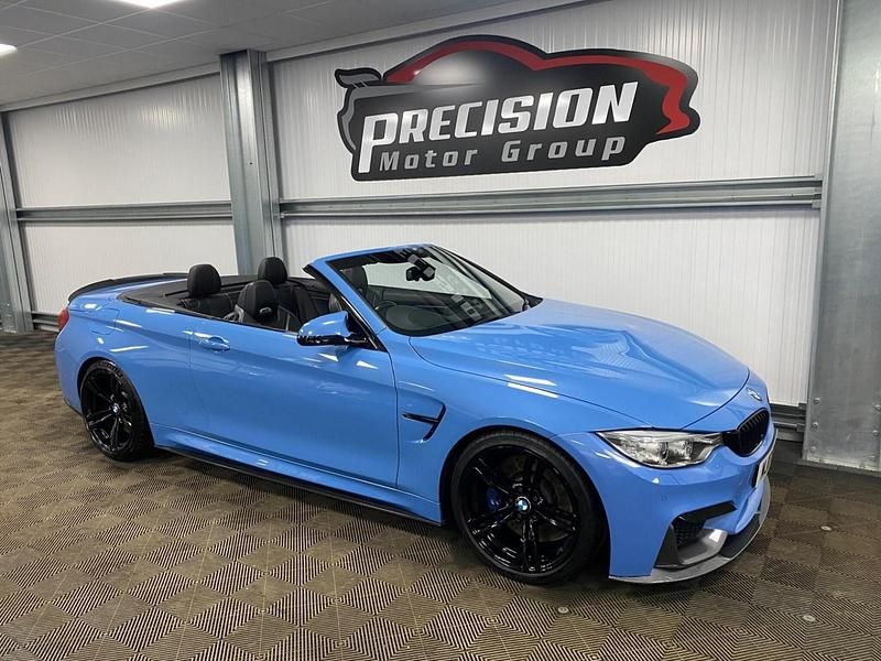 Used BMW M4 Cabriolet 2017 Blue Cabriolet