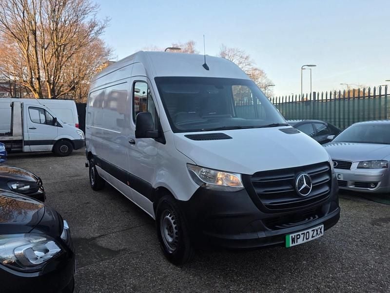 White Used 2020 Mercedes E-Sprinter Progressive Van | £10,995 - Image 1/4