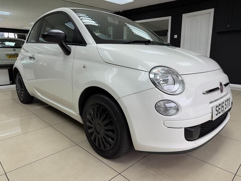 Used Fiat 500 Pop 69 HP (50 kW) 2015 White Hatchback