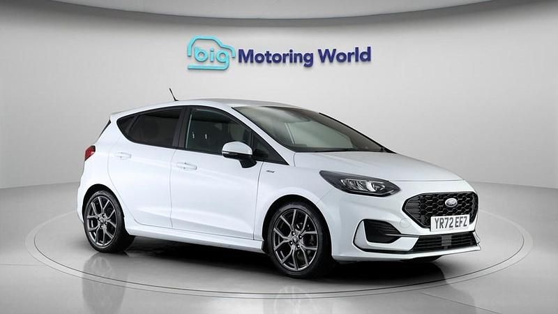 Used Ford Fiesta ST-Line 125 HP (91 kW) 2022 White Hatchback