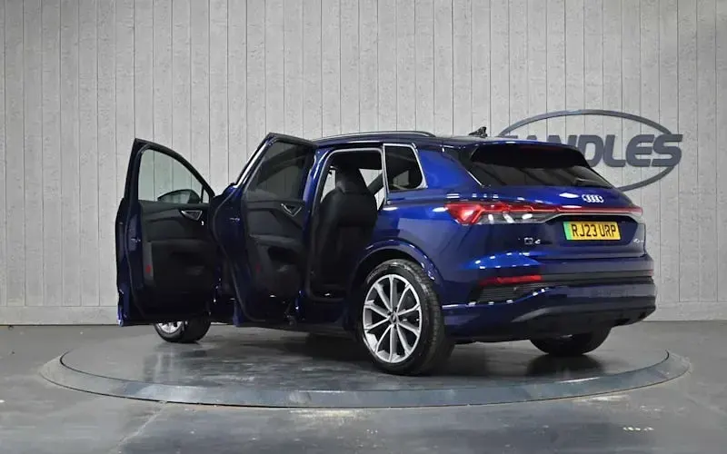 Used Audi Q4 e-tron 150 kW (204 HP) 2023 Blue SUV