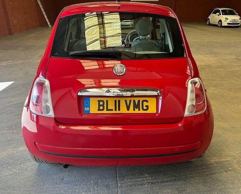 Used Fiat 500 Pop 69 HP (50 kW) 2011 Red Hatchback