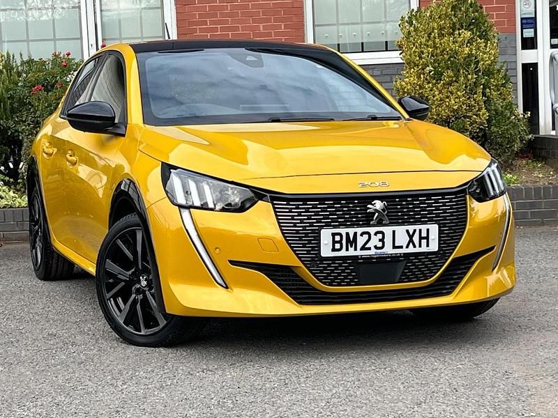 Yellow Used 2023 Peugeot 208 GT Hatchback | £17,215 (Fair price) - Image 1/3
