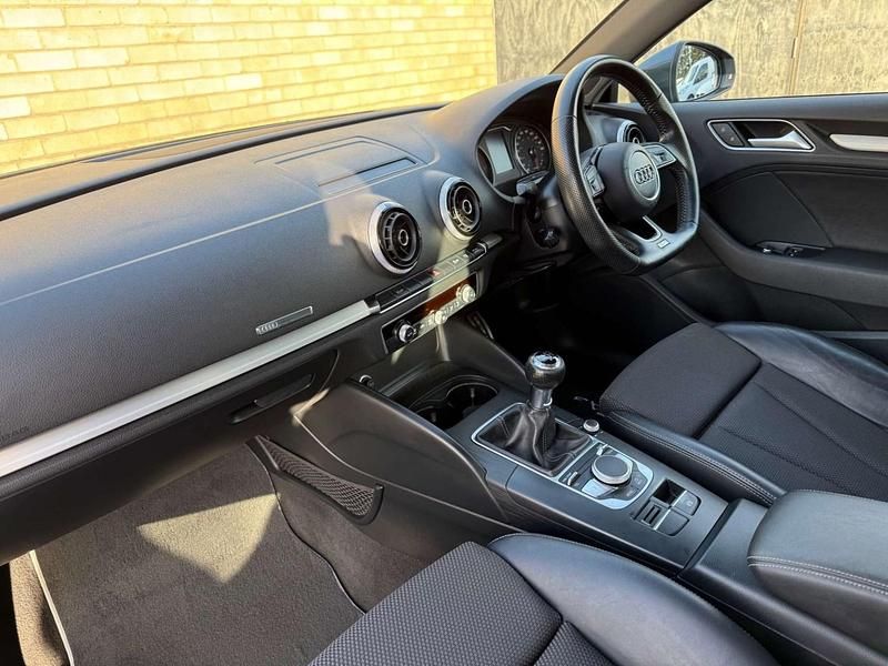 Used Audi A3 S-Line 110 HP (80 kW) 2016 Grey Hatchback