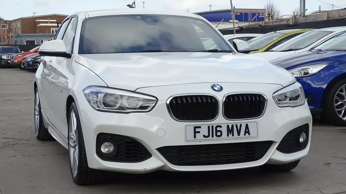 Used BMW 118 M Sport 136 HP (100 kW) 2016 White Hatchback