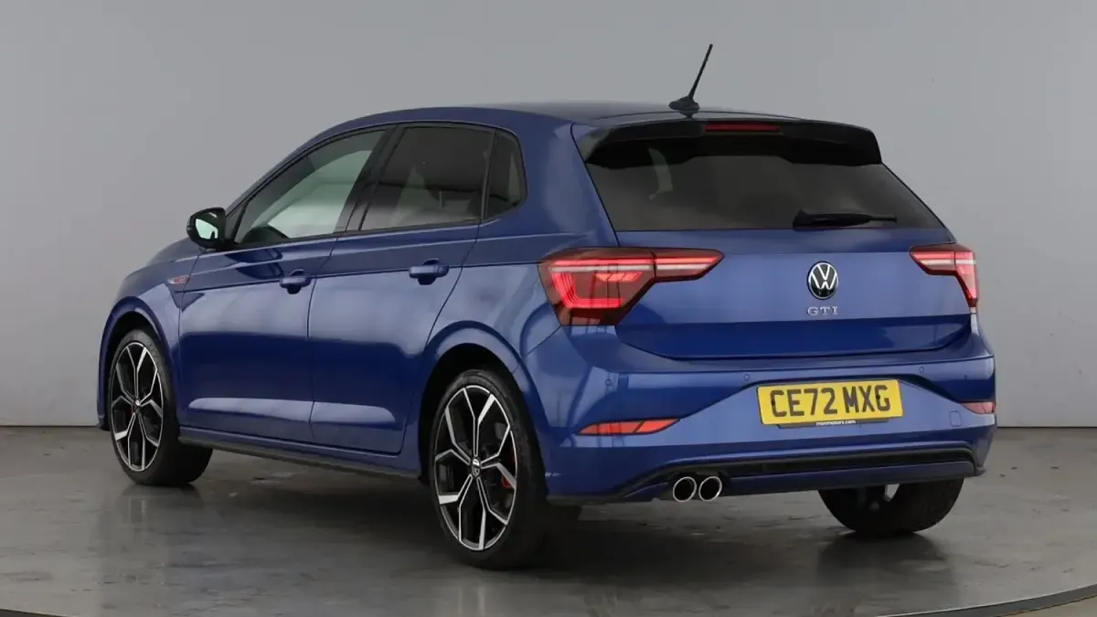 Used VW Polo GTI 207 HP (152 kW) 2022 Blue Hatchback