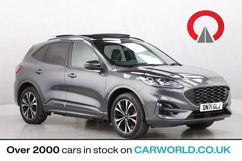 Grey Used 2021 Ford Kuga ST-Line X SUV | £16,990 (Good price) - Image 1/3