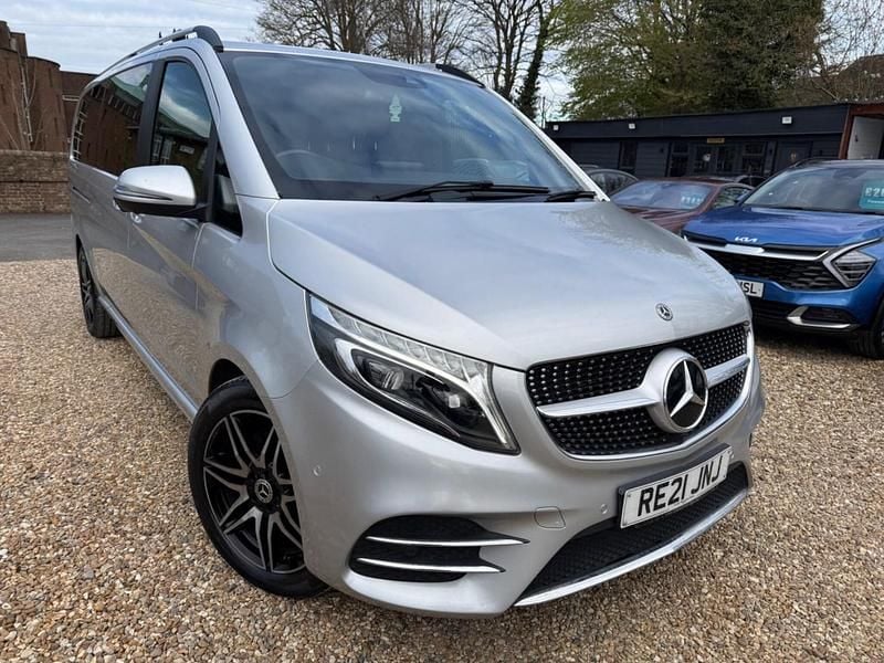Used Mercedes V220 AMG line 163 HP (119 kW) 2021 Silver MPV