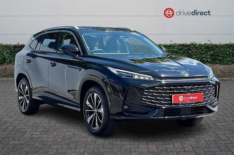 Metallic black pearl New 2025 MG HS Trophy SUV | £21,000 (Good price) - Image 1/4