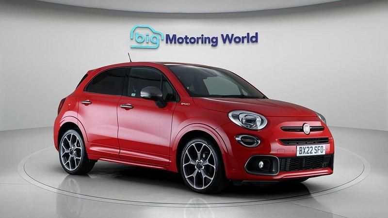Used Fiat 500X Sport 120 HP (88 kW) 2022 Red SUV