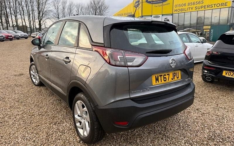 Used Vauxhall Crossland X S 99 HP (72 kW) 2017 Grey SUV