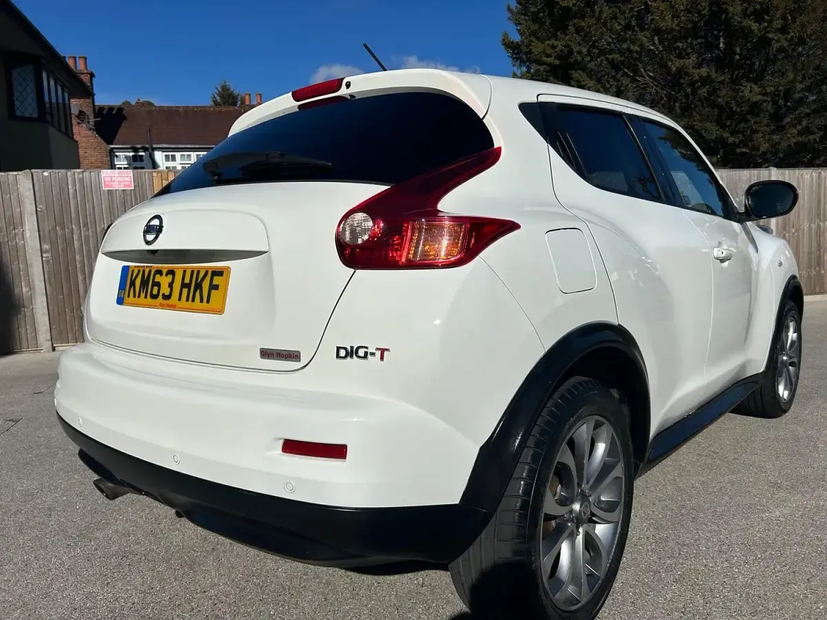 Used Nissan Juke Tekna 2013 White SUV