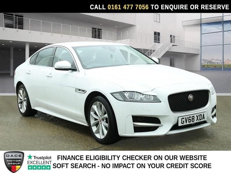 Used Jaguar XF R-Sport 250 HP (183 kW) 2019 White Sedan
