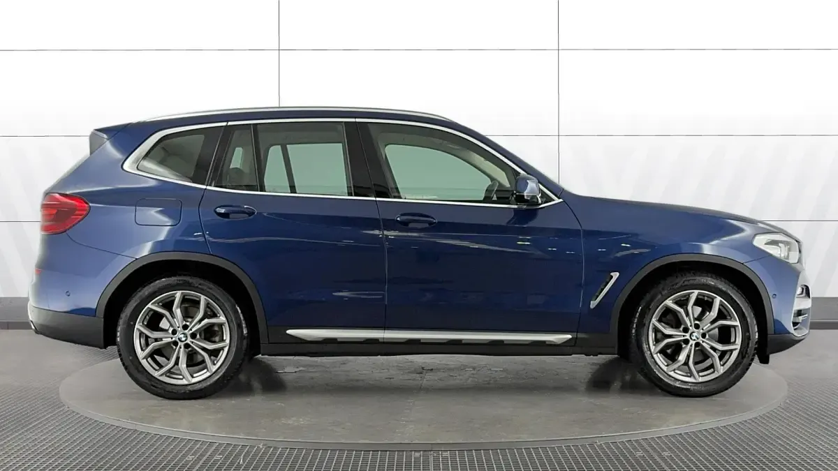 Used BMW X3 Performance 184 HP (135 kW) 2018 Phytonic blue SUV