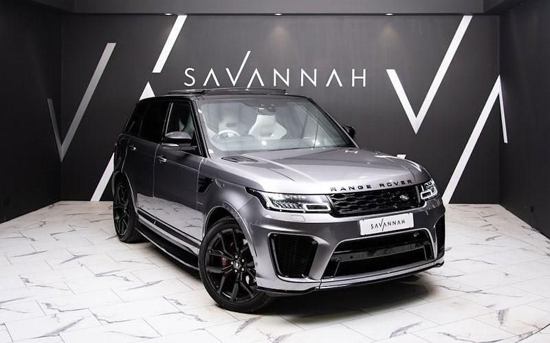 Grey Used 2022 Land Rover Range Rover Sport SVR SUV | £54,000 (Good price) - Image 1/4