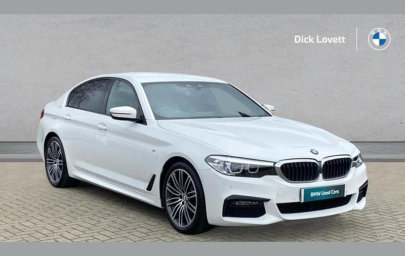 Used BMW 520 M Sport 187 HP (137 kW) 2020 White Sedan
