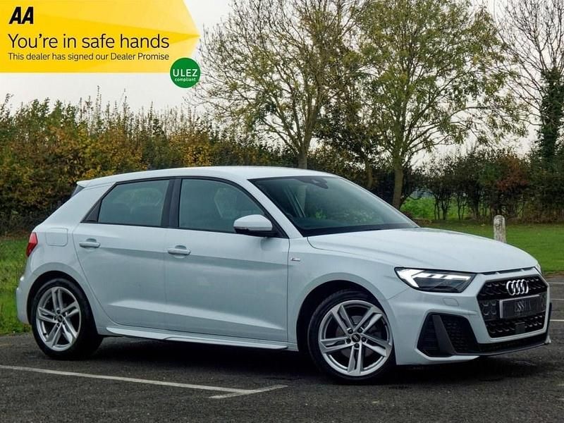 White Used 2021 Audi A1 Sportback S-Line Hatchback | £17,695 (Fair price) - Image 1/4