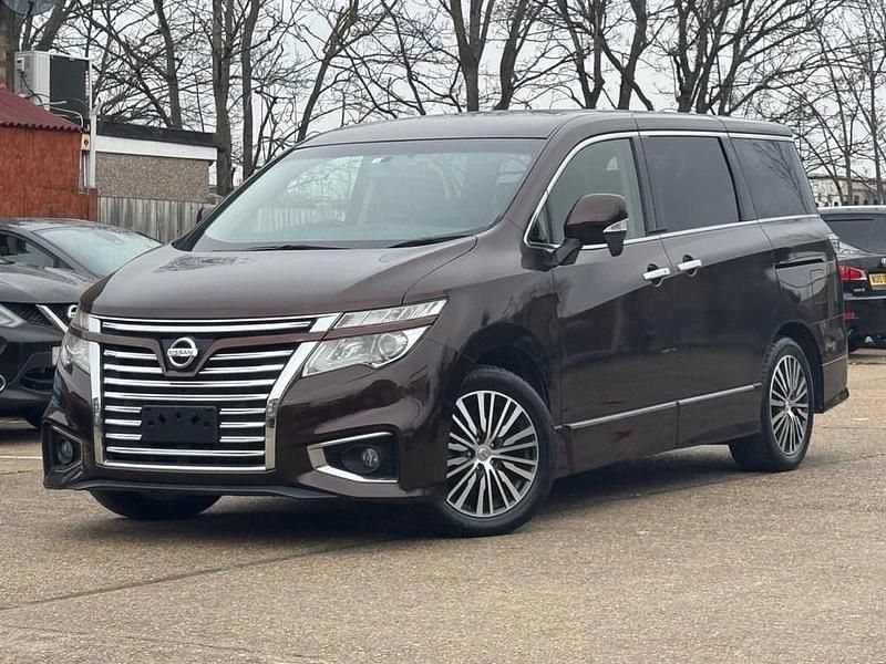 Used Nissan Elgrand 2018 Brown MPV