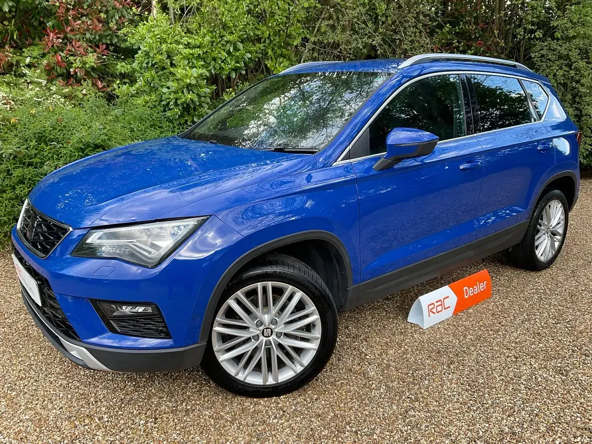 Used Seat Ateca XCELLENCE 150 HP (110 kW) 2018 Blue SUV
