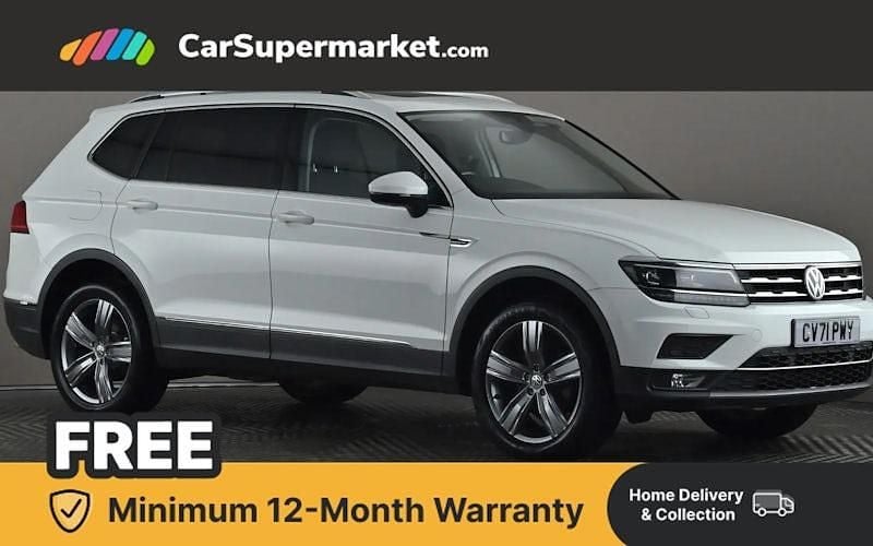 Used VW Tiguan Allspace SEL 150 HP (110 kW) 2021 White SUV