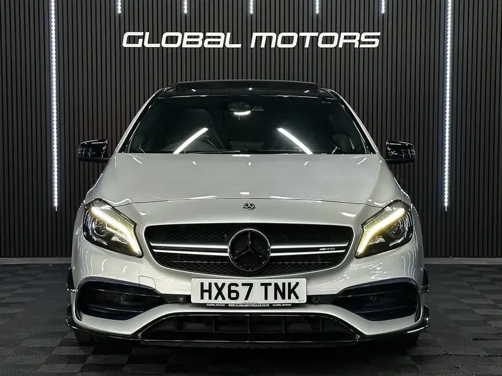 Second-hand Mercedes A45 AMG AMG 360 CP (264 kW) 2017 Argintiu Hatchback