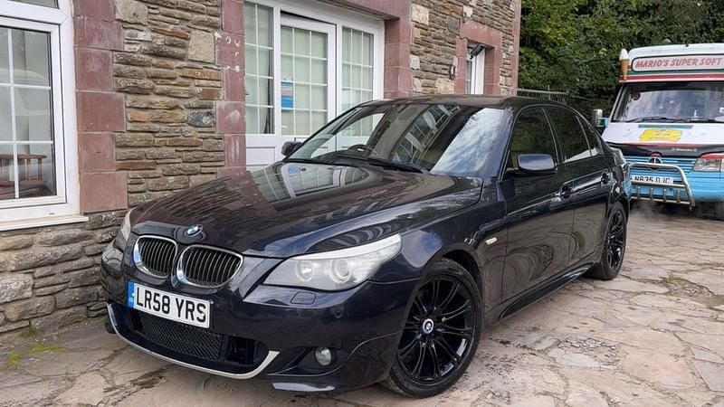 Black Used 2008 BMW 525 M Sport Sedan | £5,500 - Image 1/4