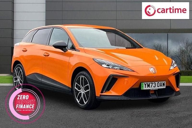 Orange Used 2023 MG MG4 EV Trophy Hatchback | £15,286 (Fair price) - Image 1/4