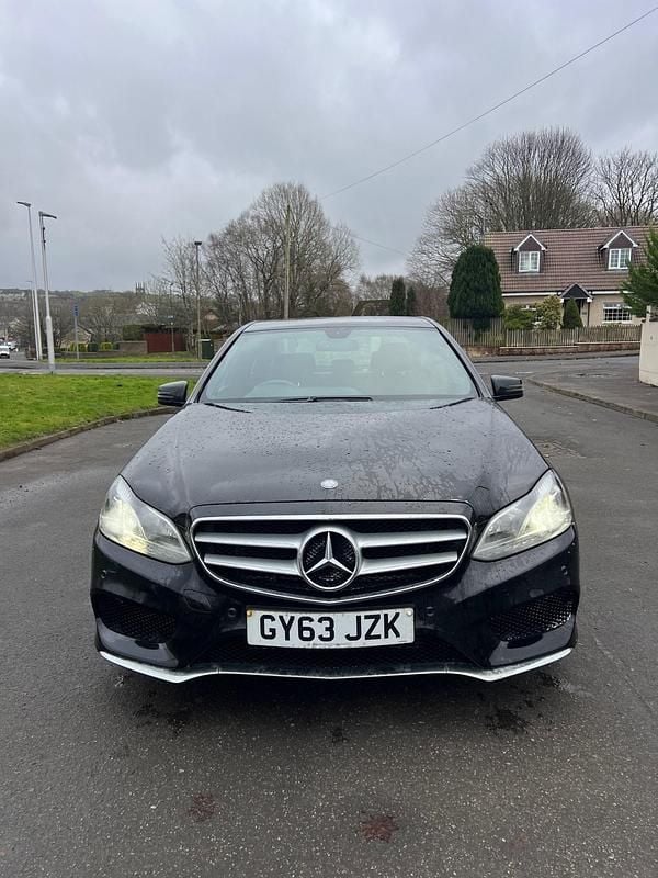 Used Mercedes E220 AMG 170 HP (125 kW) 2014 Black Sedan