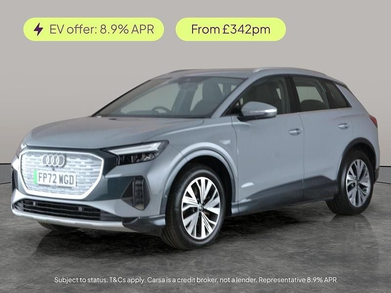 Grey Used 2023 Audi Q4 e-tron Sport SUV | £21,237 (Good price) - Image 1/2