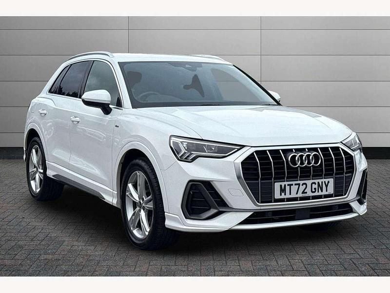 White Used 2022 Audi Q3 S-Line SUV | £26,495 (Fair price) - Image 1/4