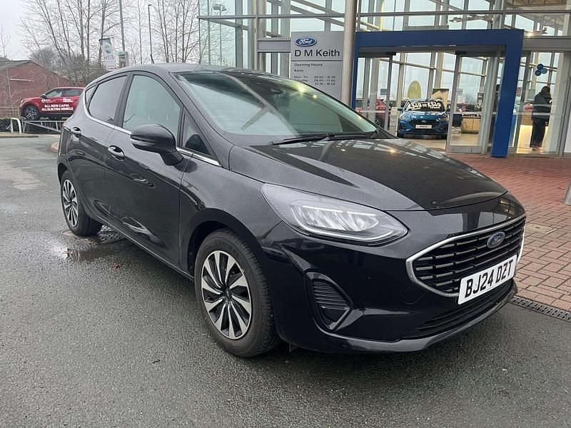 Used Ford Fiesta Titanium 2024 Black Hatchback