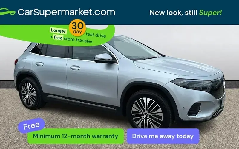 Begagnad Mercedes EQA250+ Night 139 kW (190 HK) 2023 Silver SUV