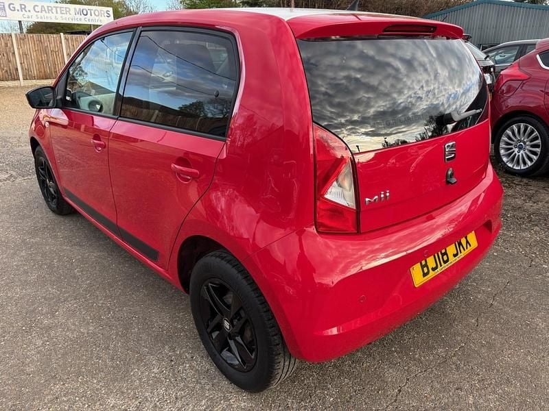 Used Seat Mii Design 2018 Red Hatchback