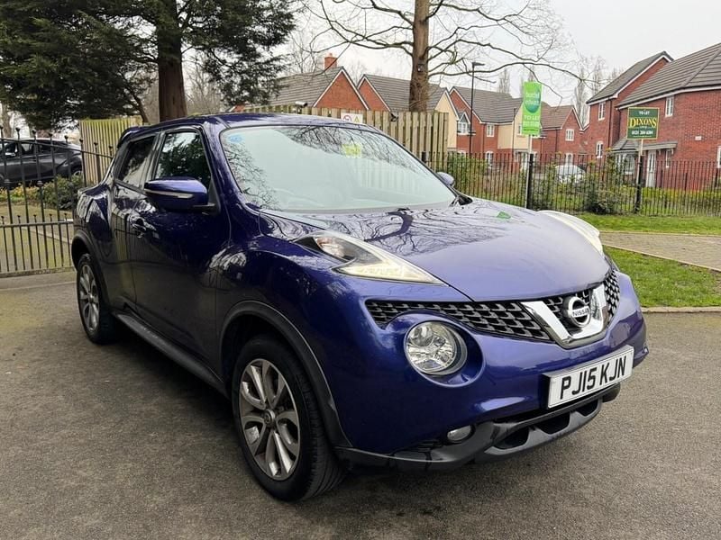 Used Nissan Juke Tekna 115 HP (84 kW) 2015 Blue SUV