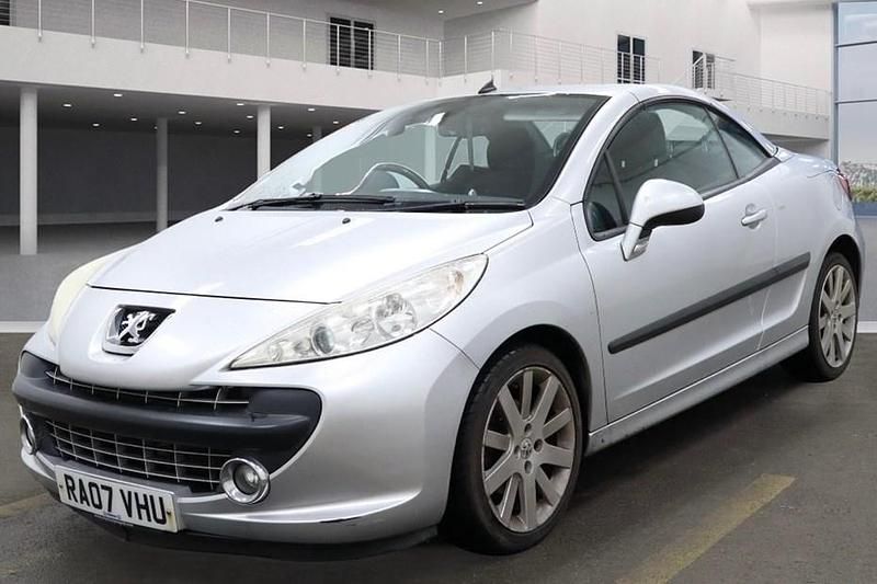 Silver Used 2007 Peugeot 207 CC GTi Cabriolet | £1,950 (Fair price) - Image 1/1