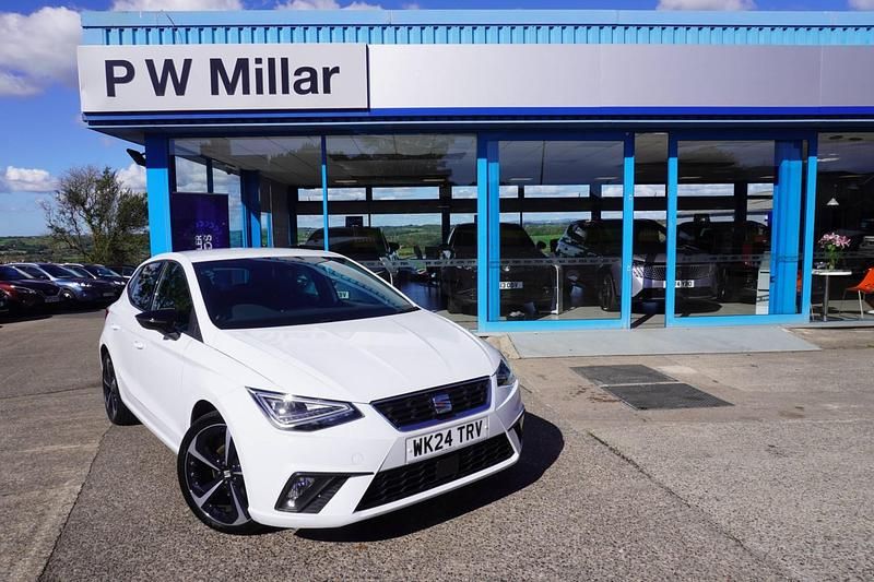 Nevada white Used 2024 Seat Ibiza FR Sport Hatchback | £17,499 (Fair price) - Image 1/4