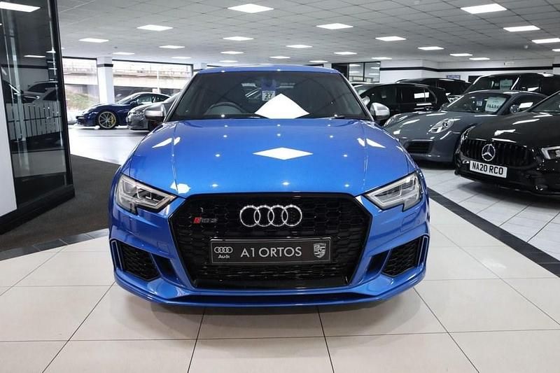 Used Audi RS3 Comfort 400 HP (294 kW) 2019 Blue Sedan