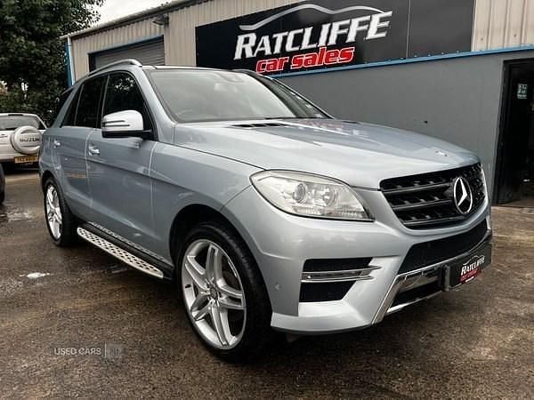 Silver Used 2014 Mercedes ML250 AMG SUV | £11,150 (Fair price) - Image 1/4