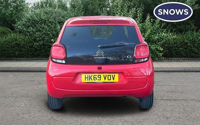 Used Citroën C1 Flair 72 HP (52 kW) 2019 Red Hatchback